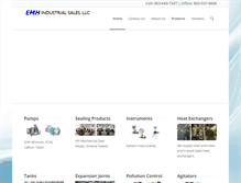 Tablet Screenshot of emhindustrial.com